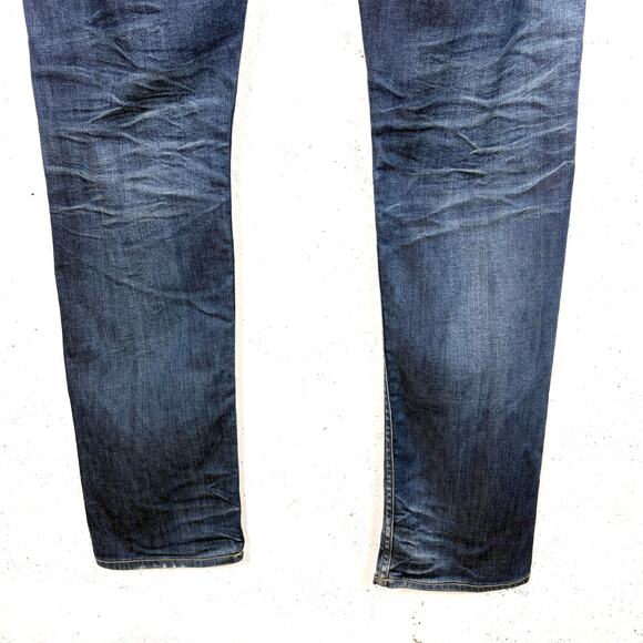 Denham Mens Razor Slim Fit Denim Jeans Cotton Poly Stretch Blue Niss Size 36 - Picture 14 of 14